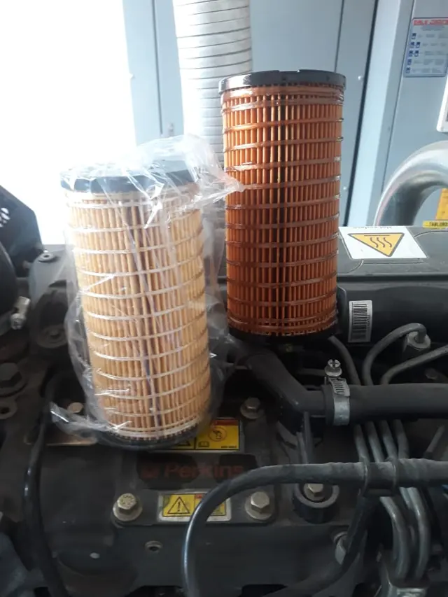 Filtros y consumibles para mantenimiento de bomba contra incendio